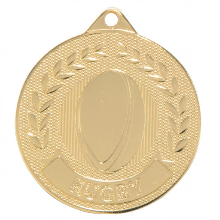 DISCOVERY RUGBY MEDAL 50MM - GOLD, SILVER & BRONZE